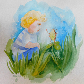 Иллюстрации к сказке "Мироша и жук Атымнечто