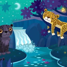 Леопард и пантера