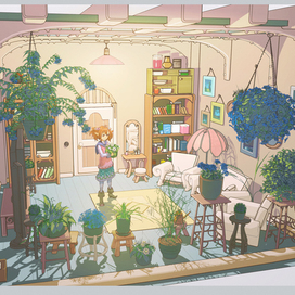 Flower room