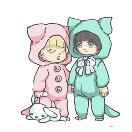 Двое в пижамах