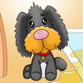 Комикс | Озорной щенок