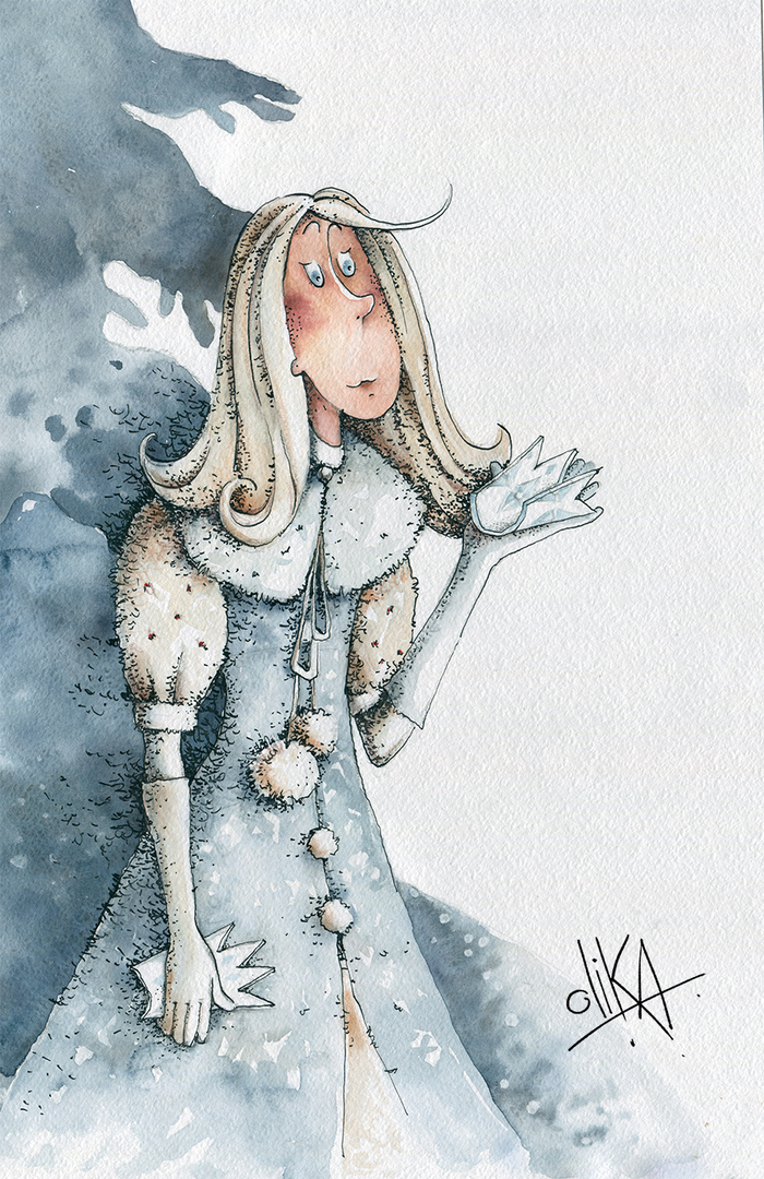 Королева Зима. Второй вариант.