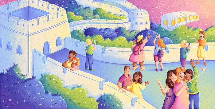 Спокойной ночи, Земля. Великая Китайская стена