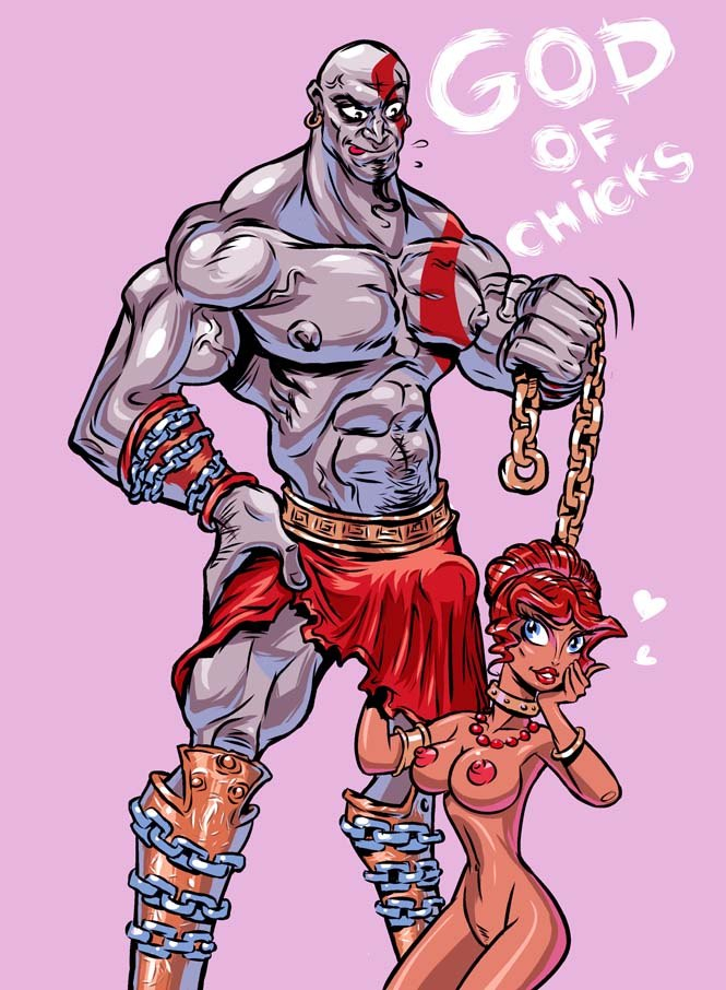 Кратос и тян