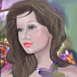 портрет девушки