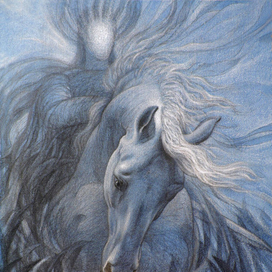 Белый Конь и Его Хозяин