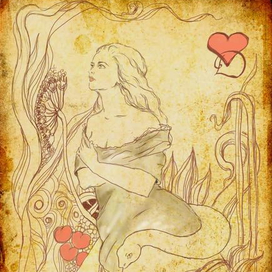 дама червей