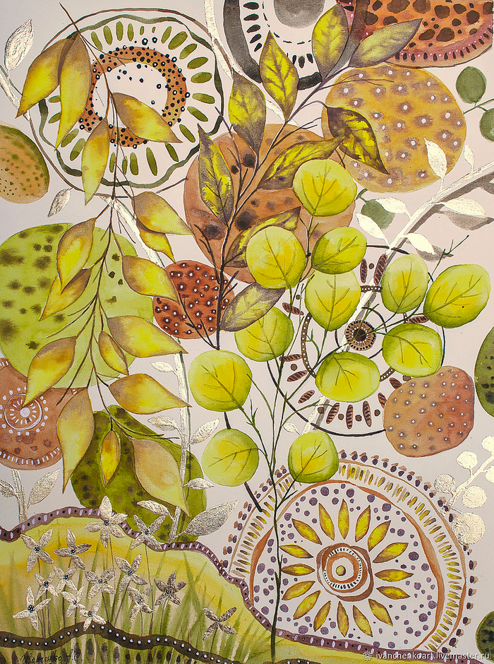 Хлорофилл. Абстракция