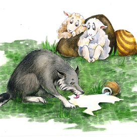 иллюстрация по небылицам Фирсова 2