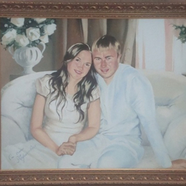 свадебный портрет