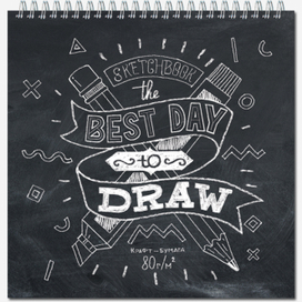 Обложка для скетчбука 