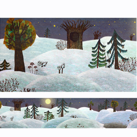 к мультфильму Волк и совенок