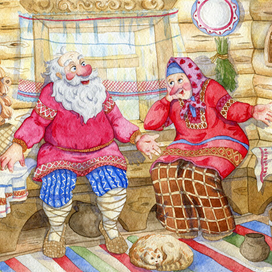 Иллюстрация к "Колобку"