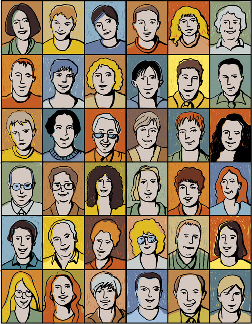 Портреты людей