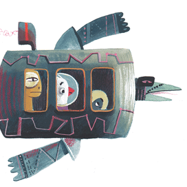 Приключения Цыплёнка и Мышонка