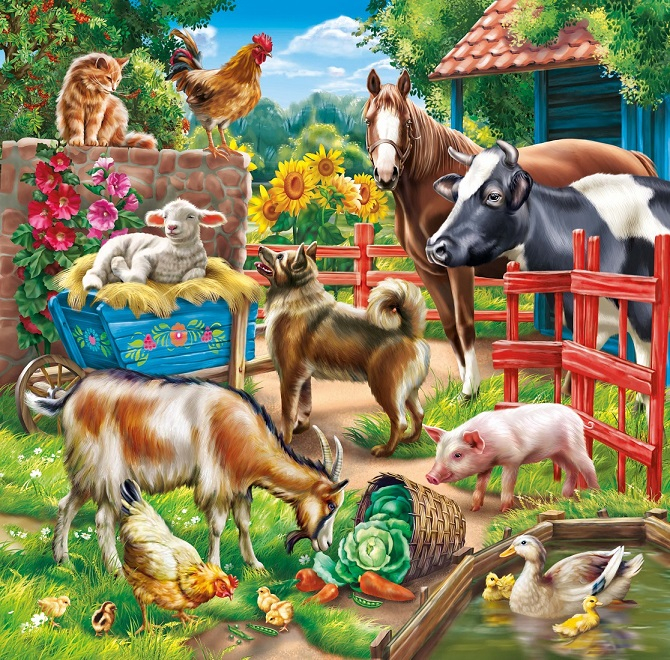 Ферма. для пазлов