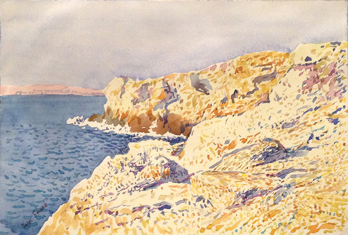 Вечер на скалах