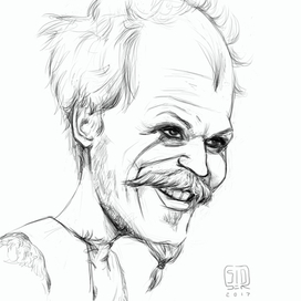 Caricature. Floki Vilgerdarson