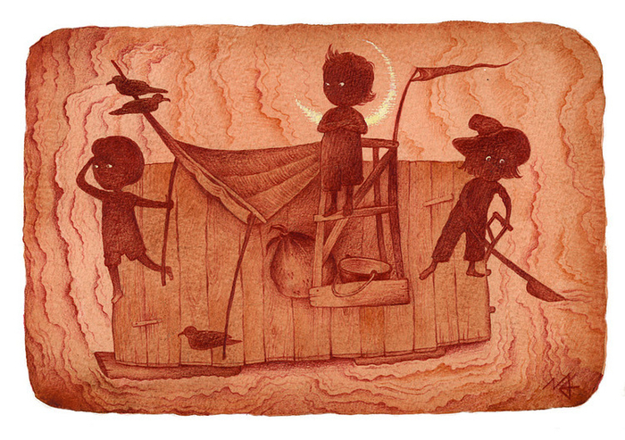 иллюстрации к Тому Соеру (а-ба-ба-га-ла-ма-га)