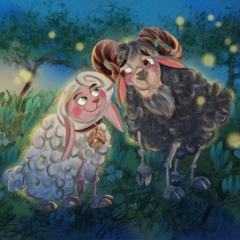 милые барашки 