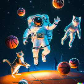 Home game in space