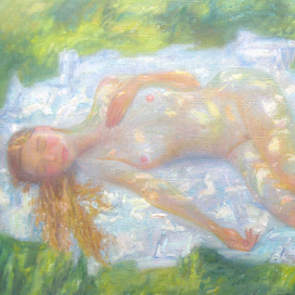 В солнечных бликах