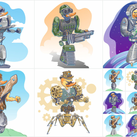 Воинствующие уточки!