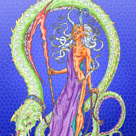 Юный горгонит