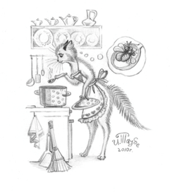 ЖИЛИ-БЫЛИ КОТ И КОШКА. 8