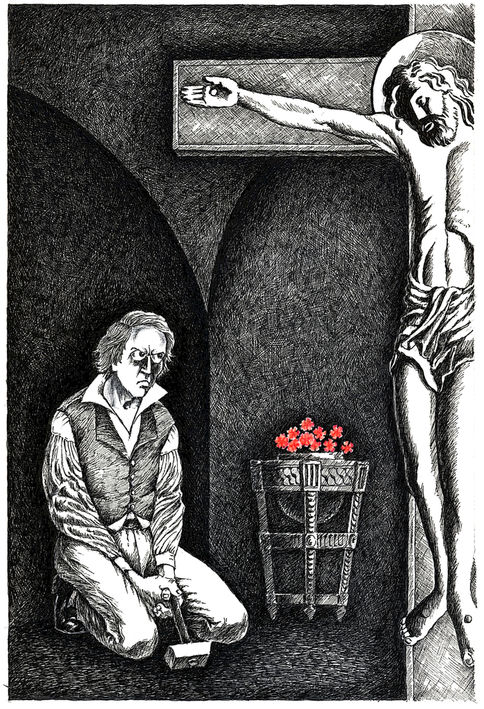 Иллюстрация к роману Э. Войнич "Овод"