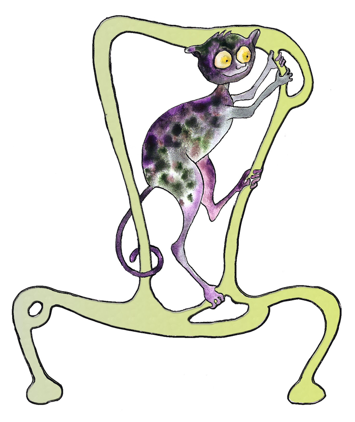 Долгопят. Буква Д