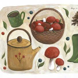 гуляя в лесу