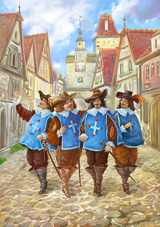 Александра Дюма “Три мушкетёра”