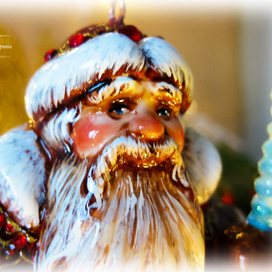 Ёлочная игрушка "Дед Мороз"