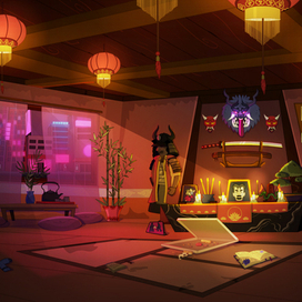 Комната самурая