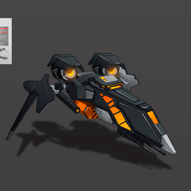 Сай-фай корабль, фотобаш