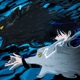 Мегуми из Магической битвы