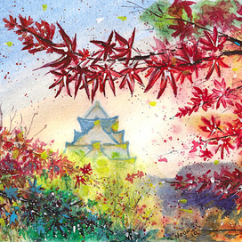 Осень в Японии