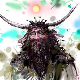 Charakter für die Comics.