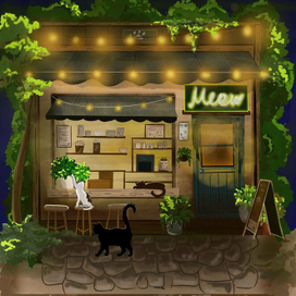 "Чайная лавка MEOW"