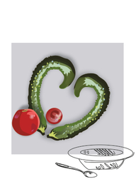 Ингредиенты для салата.