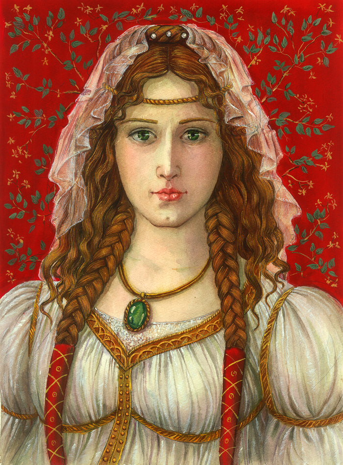 "Король Артур" Гвиневра.