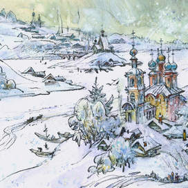 Илл. к кн. "Таинственный часовой", 2010