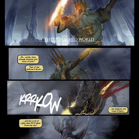 Dark souls comic #1 page 1