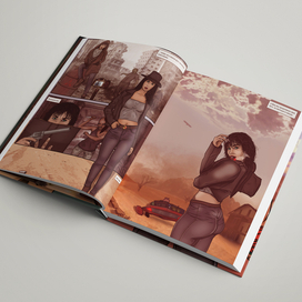 Пара страниц из моего альбома.