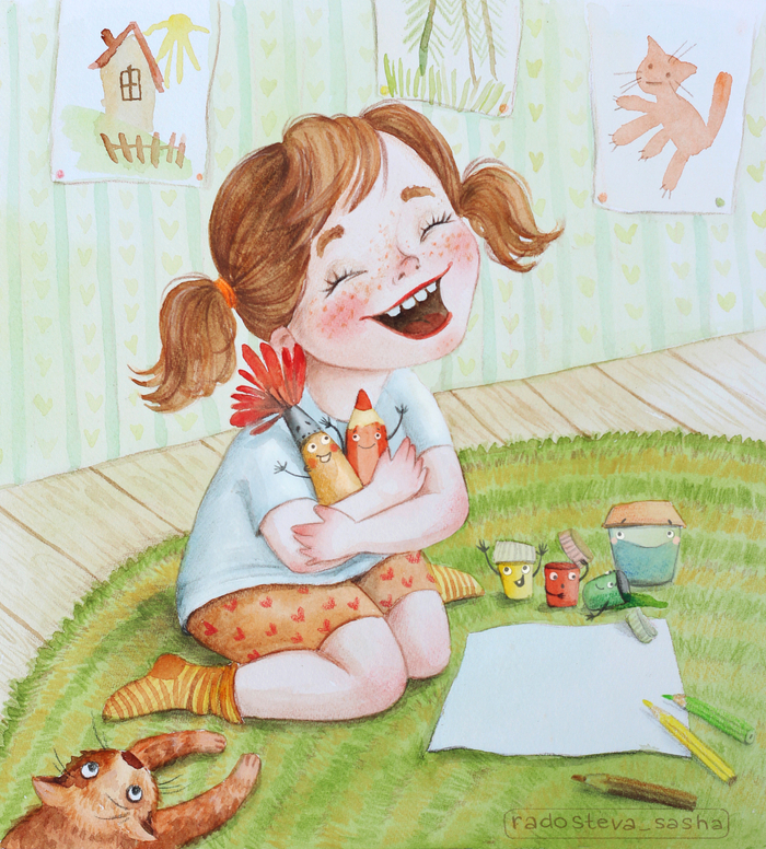 Юная художница