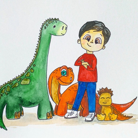 Акварельные открытки