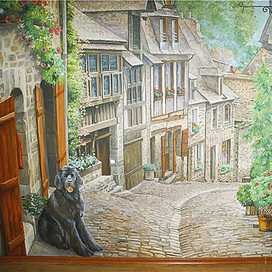 роспись стены