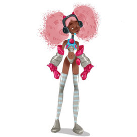 Девочка персонаж в полный рост