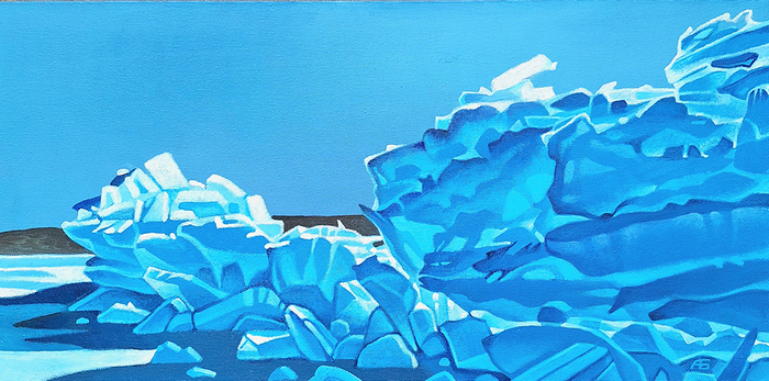 Голубой лёд Байкала 2